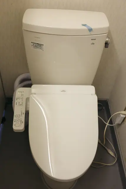 清潔な水洗トイレ